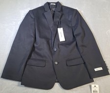 Calvin Klein Blazer Boys Size 10 Black Suit Jacket Lined Tailored