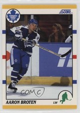 1990-91 Score Rookie & Traded Aaron Broten #21T 10ou