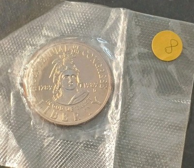 1789 -1989 bicentennial Congress commemorative coin uncirculated