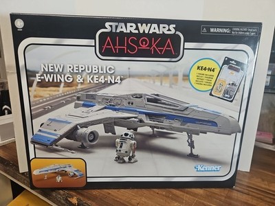 Hasbro 2024 Star Wars The Vintage Collection TVC E-Wing Fighter & KE4-N4 Droid