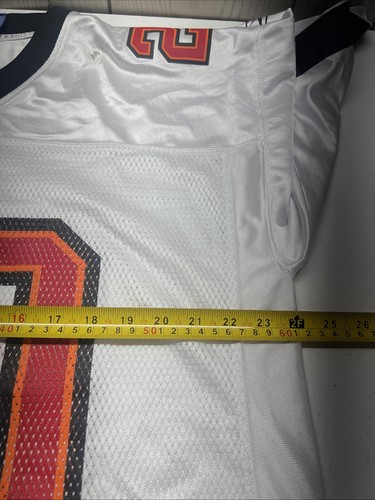 Ronde Barber Tampa Bay Buccaneers #20 Jersey Reebok On Field NFL Equipment Sz L - Picture 5 of 9