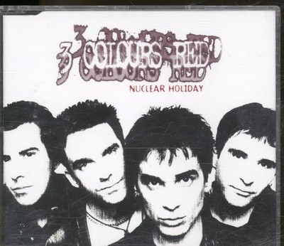 3 Colours Red Nuclear Holiday CD UK Creation 1997 promo with normal release