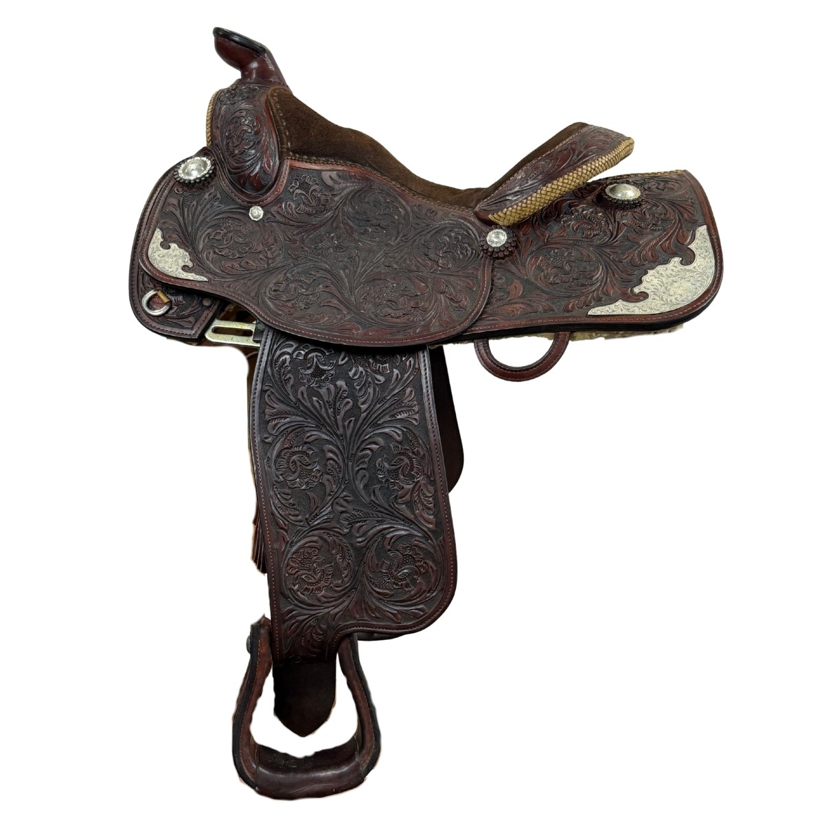 Used Billy Royal Western Equitation Saddle 15/W