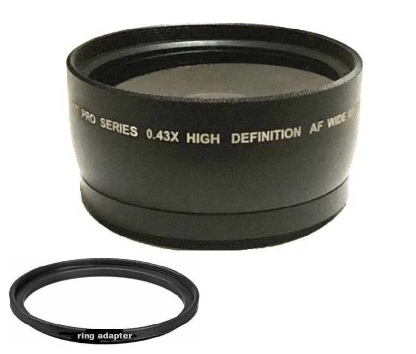 IZONIX 52mm Digital Wide Angle Lens for Sony Cyber-shot DSC-V3