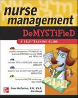 Nurse Management Demystified Perfect Jim, McEachen, Irene Keogh