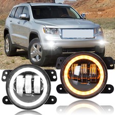 Pair Bumper Led Fog Lights Fit For Jeep Grand Cherokee 2011 2012 2013 Pair Bumper Led Fog Lights Fit For Jeep Grand Cherokee 2011 2012 2013