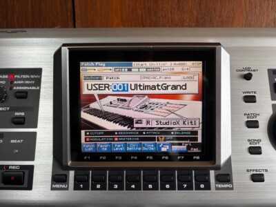Roland Fantom X7 Workstation Keyboard AUDIO TRACK EXPANSION Ver