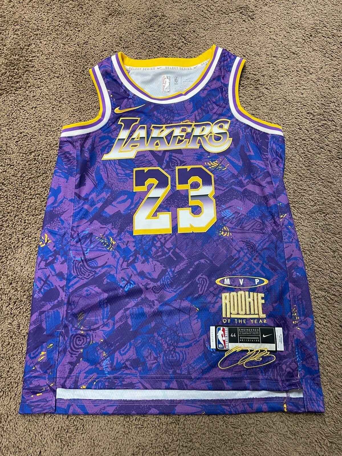 lebron mvp jersey