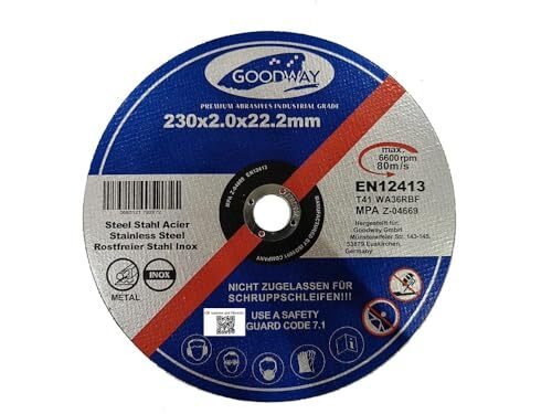 Disco da Taglio 230mm x 2mm | Performance Superiori per Smerigliatrice