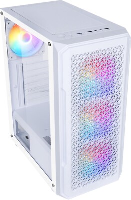 Windows 11 Pro Gaming Computer RTX 4060 32GB RAM 1TB SD RYZEN 7 8 Core RGB Case