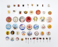 Vintage Badges: Advertising & Promotional – Sold Individually