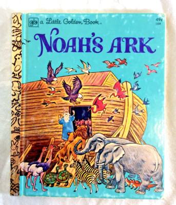 Vintage NOAH'S ARK a Little Golden Book 1969