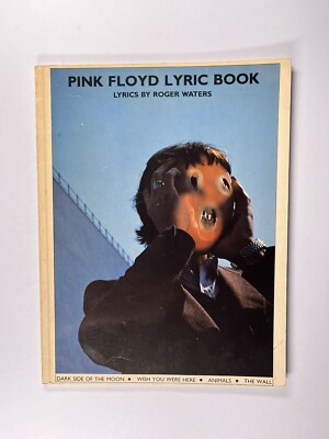 Pink Floyd Roger Waters Lyric Book Original Rare First Edition UK Print 1982