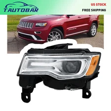 Left Headlight For 2016-2021 Jeep Grand Cherokee HID Xenon Headlamp Driver Side