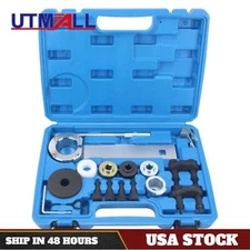 Camshaft Crankshaft Engine Timing Tool Kit Compatible with Audi VW VAG 1.8 2.0T