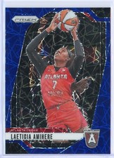 2024 Panini Prizm WNBA Blue Velocity 54 Laeticia Amihere Atlanta Dream
