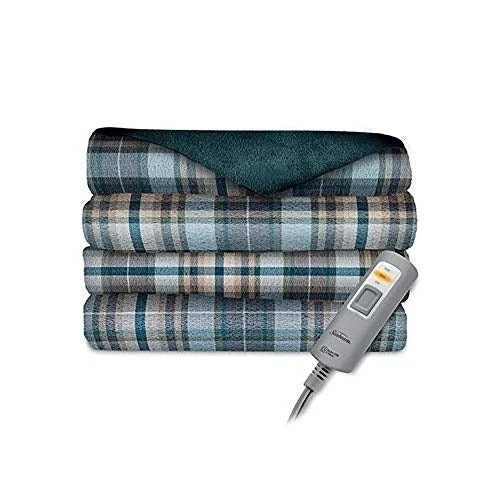 Sunbeam Heated Throw Blanket Velvet Plush Electric | eBay