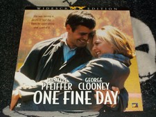 One Fine Day Widescreen Laserdisc LD George Clooney Michelle Pfeiffer FreeShip30