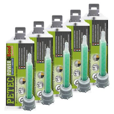 2K Universal Klebstoff Power BiBond PETEC 98550 5 X 50 ml Uni Topfzeit 3 Minuten