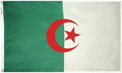 Algeria Flag 4x6 Annin 190257 NYL-GLO High Quality Made USA   Free Priority Ship