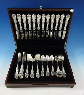 Burgundy by Reed & Barton Sterling Silver Flatware Set for 12