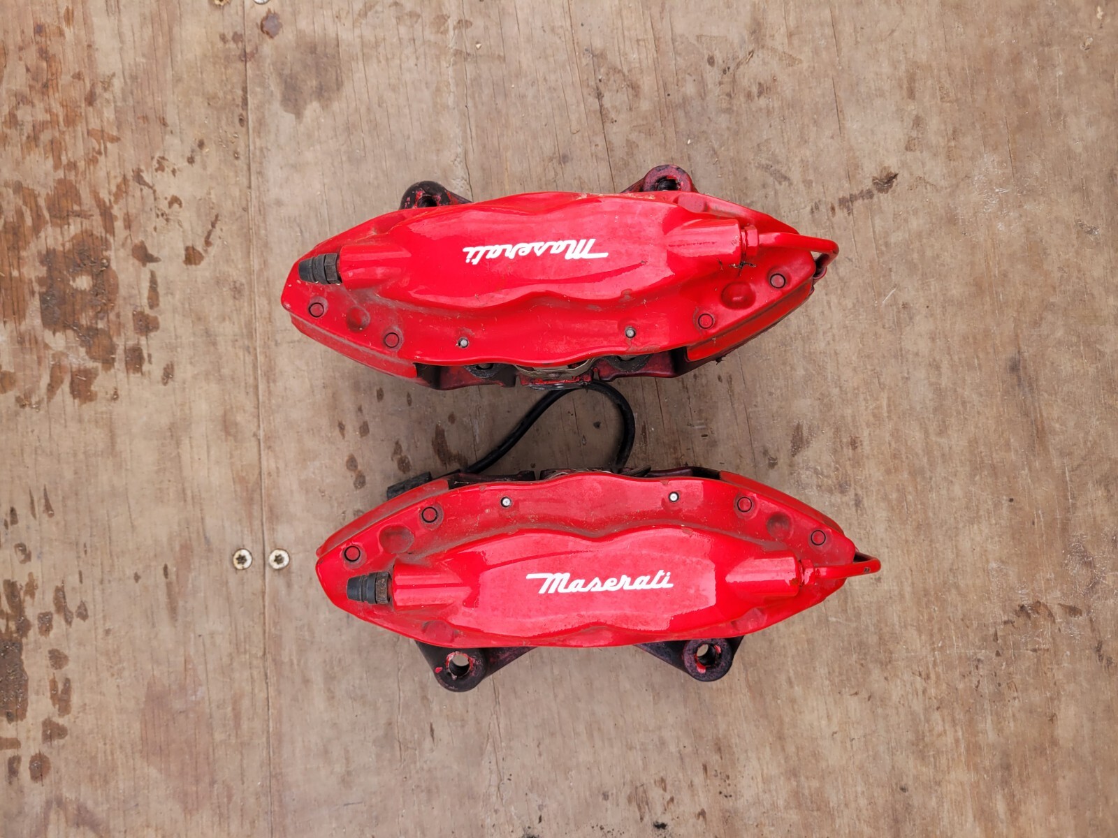 Brembo Brake 2014-2021 MASERATI GHIBLI FRONT AND REAR BREMBO RED BRAKE CALIPER