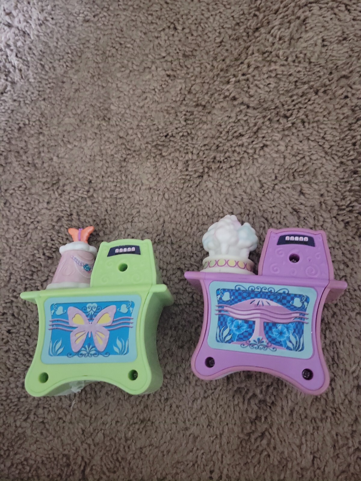 как выглядит My Little Pony Cotton Candy Ice Cream Cafe Store CAKE CASH REGISTER Kitchen 3 Pc фото