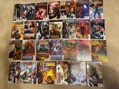 Thor 1 2 3 4 5 6 -35 Complete + Variants - Cates 1st Black Winter - MARVEL 2020