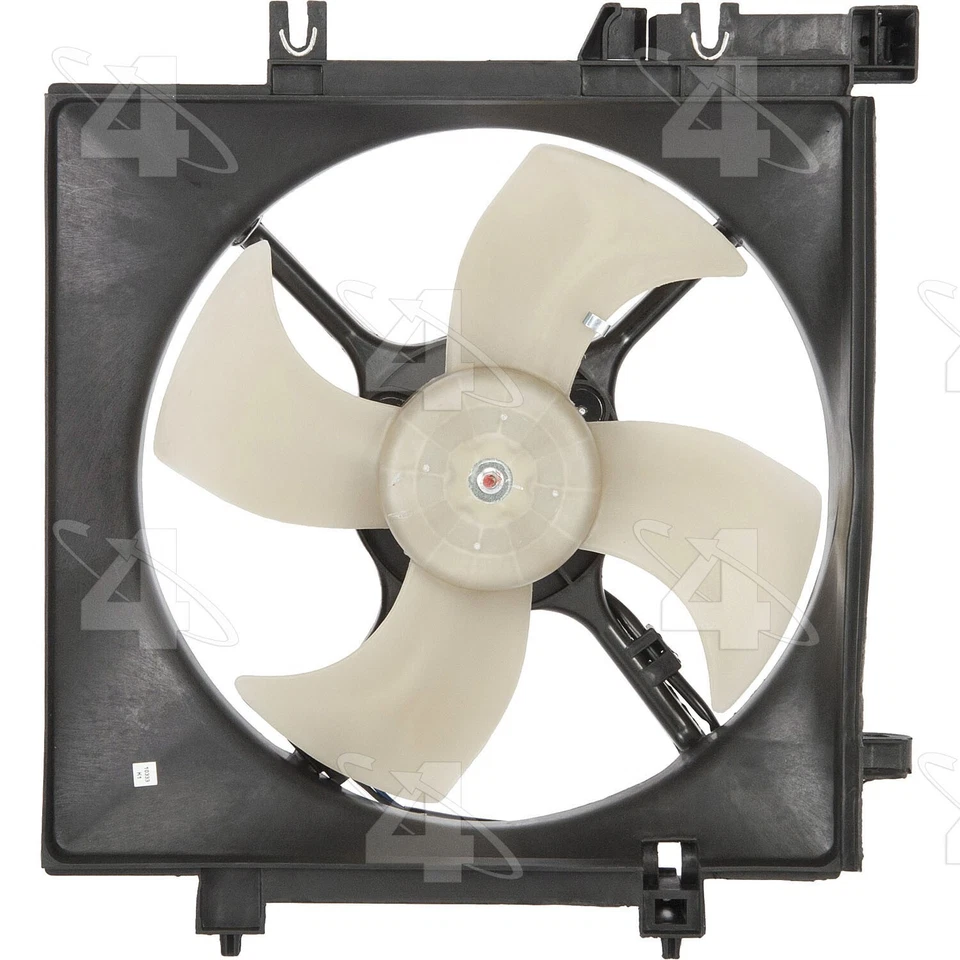 Conjunto de ventilador de refrigeración del motor 4 estaciones para Subaru Outback 2005-2012 Foto 4 de 4