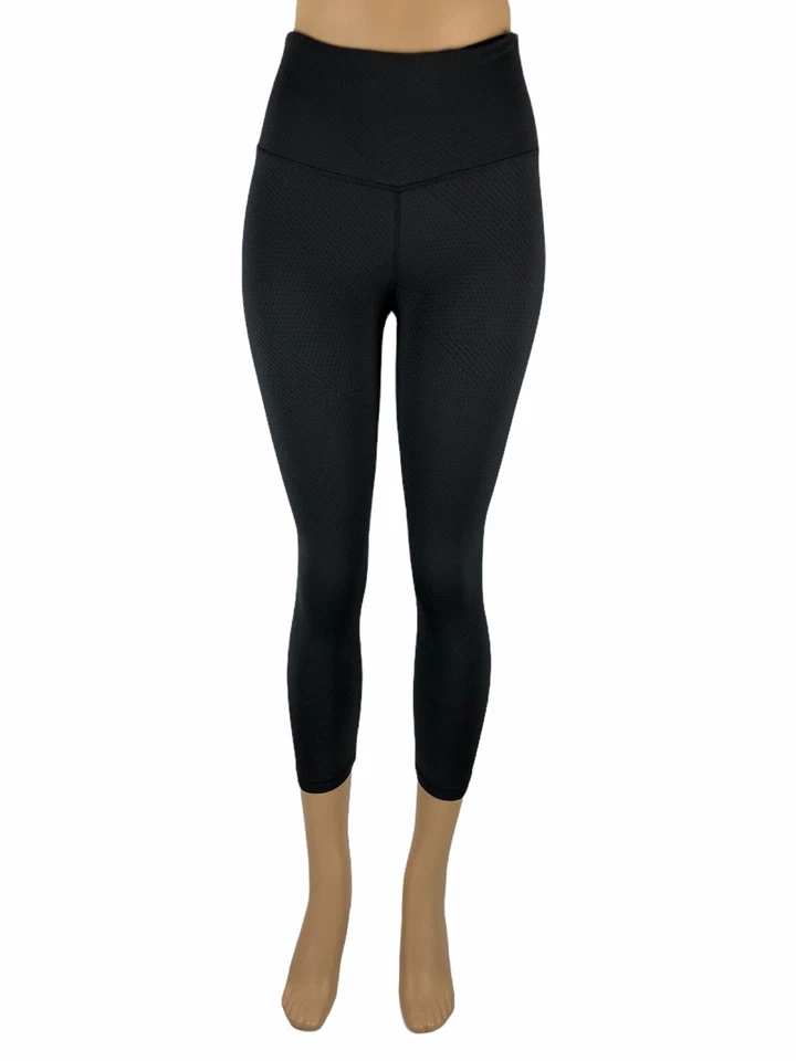 PrAna Womens XS Misty Knicker Capri Athletic Leggings Pants Yoga Gray EUC - Image 2 of 4