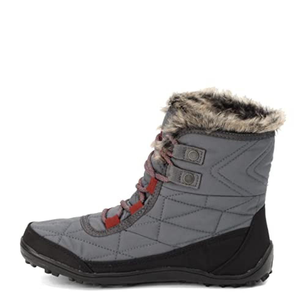 (TG. 39.5 EU) Columbia Minx Shorty III, Stivali da Neve Donna, Grafite Profonda