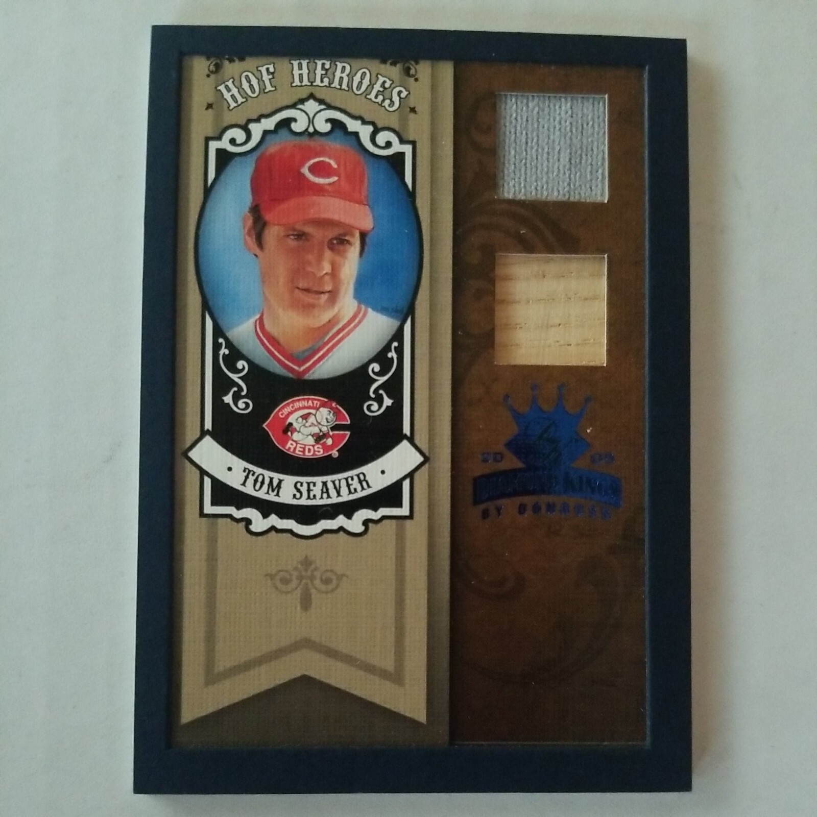 2005 Donruss Diamond Kings HOF Heroes Blue Framed Materials HH12