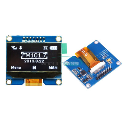 1.54'' inch OLED SPD0301 7PIN White Display IIC I2C SPI interface 128*64 Module