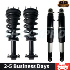 Front&Rear Air Shocks Struts with Magnetic Fit 07-14 Cadillac Escalade GMC Yukon