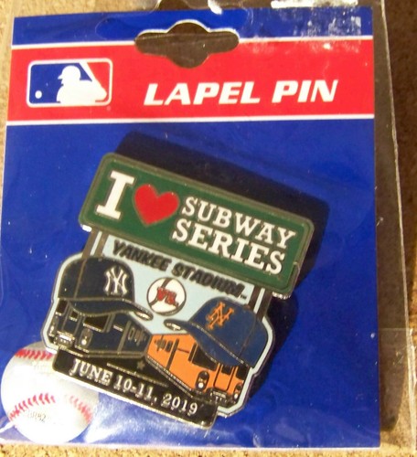 2019 NY New York Yankees Mets pin Subway Series Yankee Stadium Interleague 46341 - Picture 2 of 4