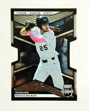 Brock Wilken 2023 Panini Elite Extra Edition #33 Status Die Cut 03/25 RC H2