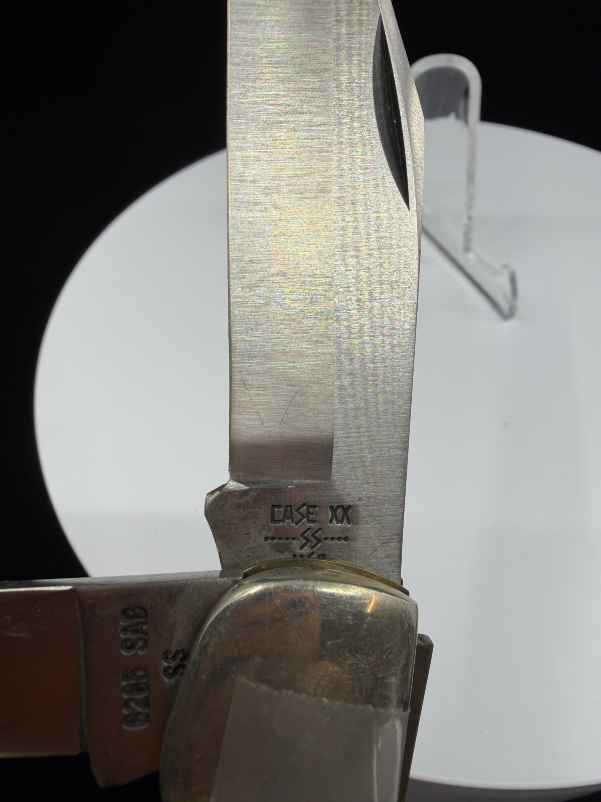 Vintage Case XX USA 9 Dot 6265 SAB 2 Blade Hunter Knife Very Good ...