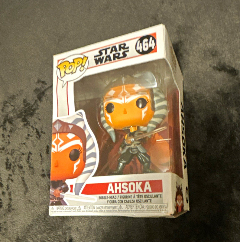 Funko Pop! Vinyl Star Wars The Mandalorian Ahsoka Bobblehead Figure #464