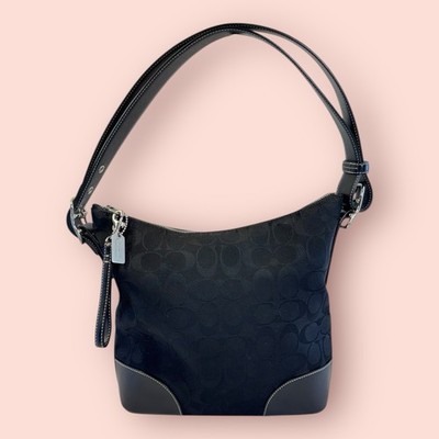 COACH Y2K Vintage Chelsea Signature Hobo Shoulder Convertible Bag