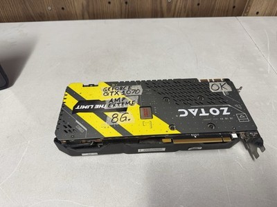 ZOTAC GeForce GTX 1070 AMP Extreme 8GB GDDR5 Graphics Card | eBay