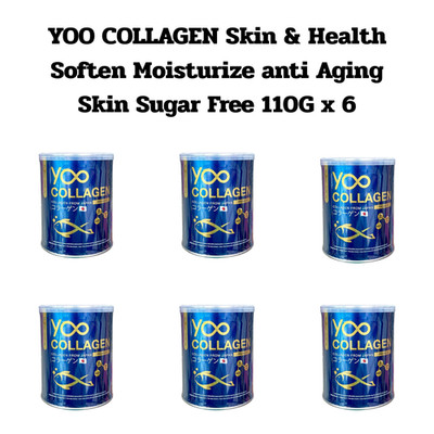 YOO Collagen Powder Japan Premium  Anti Aging Beauty Drink Japan 110 g x 6