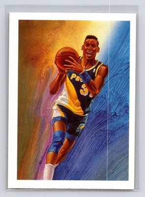 1990-91 Hoops #365 Reggie Miller TC, CL