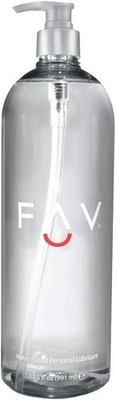 FAV Water Based Luxury Personal Lubricant, Natural Feeling Lube for Women Men...