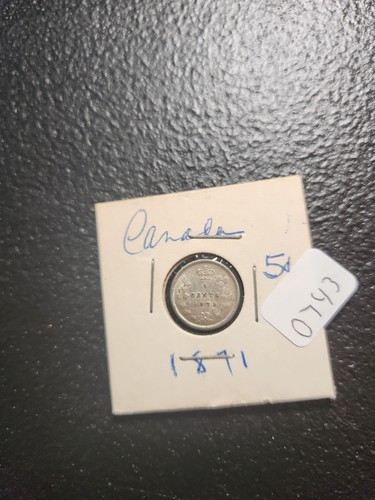 1871 CANADA 5C #0743