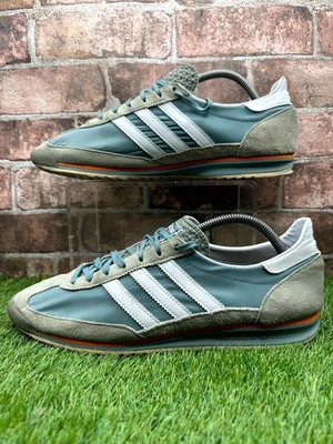 Adidas SL 72 EG5198 Sneaker Herren UK 10 Raw Green 3-Streifen Low Top Freizeitschuhe