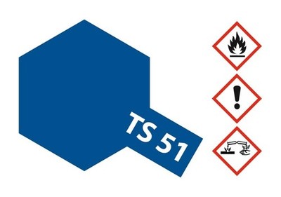 Tamiya Acryl Sprühfarbe TS-51 Racing Blau (Tf) glänzend 100ml - 85051
