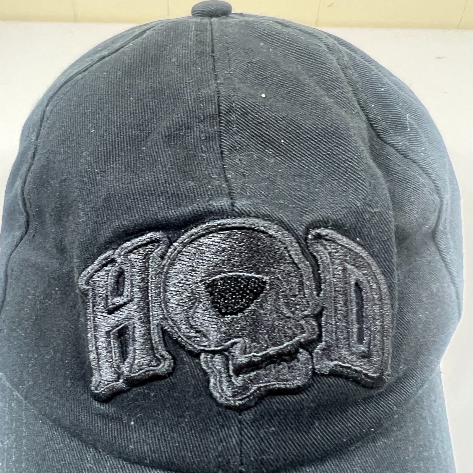 Harley Davidson Skull Patch Baseball Hat Skull Ad… - image 2