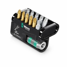 Wera Bit Check 12 Wood Screwdriver Bit Set Rapidaptor Holder 05057423001