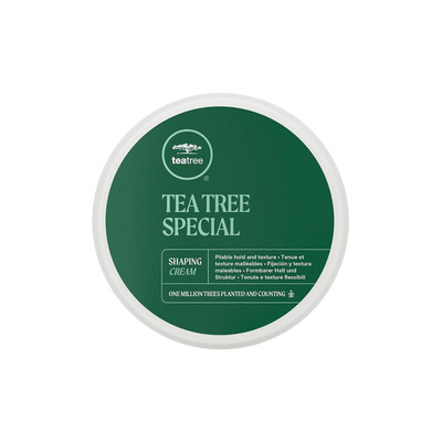 Tea Tree Shaping Cream, Hair Styling Cream, Long-Lasting Hold, Matte Finish, for