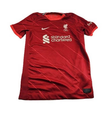 Liverpool FC Kids  10-12  2021/ 22 Home Shirt Wright 9 Nike Dri-Fit